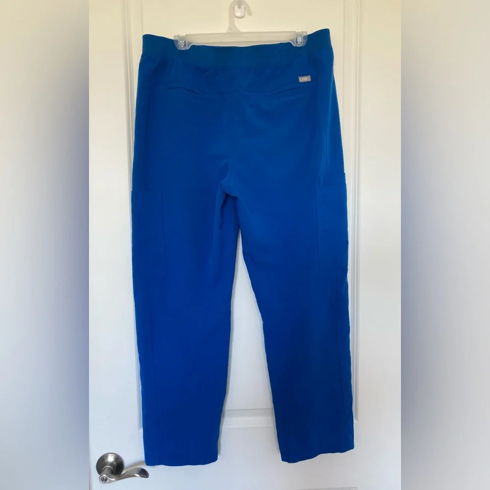 Figs Axim Cargo Scrub Pants Royal Blue Men Size L/S